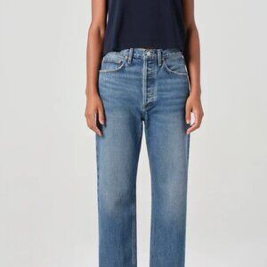 Agolde 90's Crop Mid Rise Straight NWT!